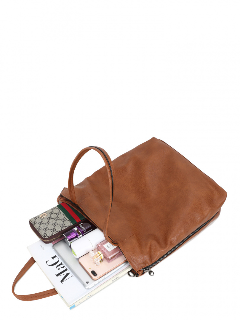 Torebka Damska LUIGISANTO T66728 Brown Torebka Damska LUIGISANTO T66728 Brown