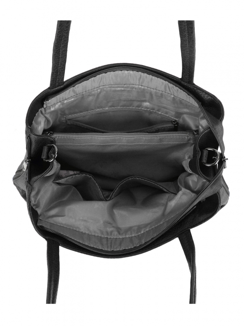Torebka Damska LUIGISANTO T66728 Black Torebka Damska LUIGISANTO T66728 Black