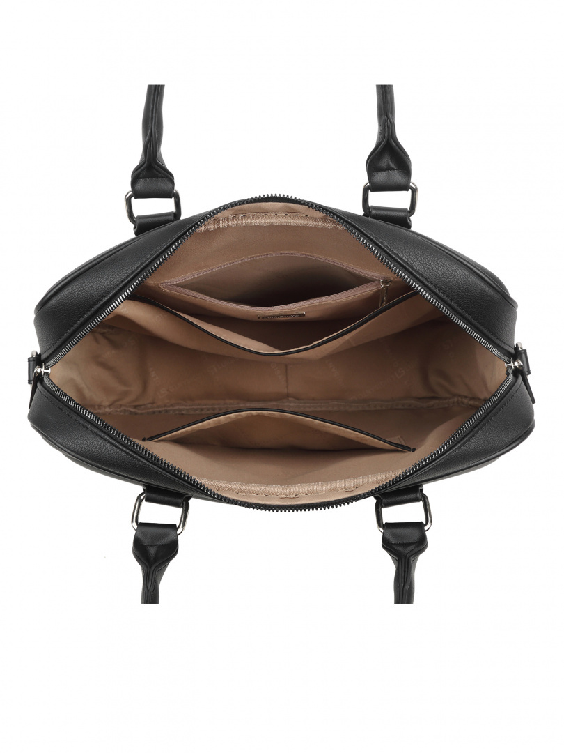 Torebka Teczka LUIGISANTO T6473 Black Torebka Teczka LUIGISANTO T6473 Black
