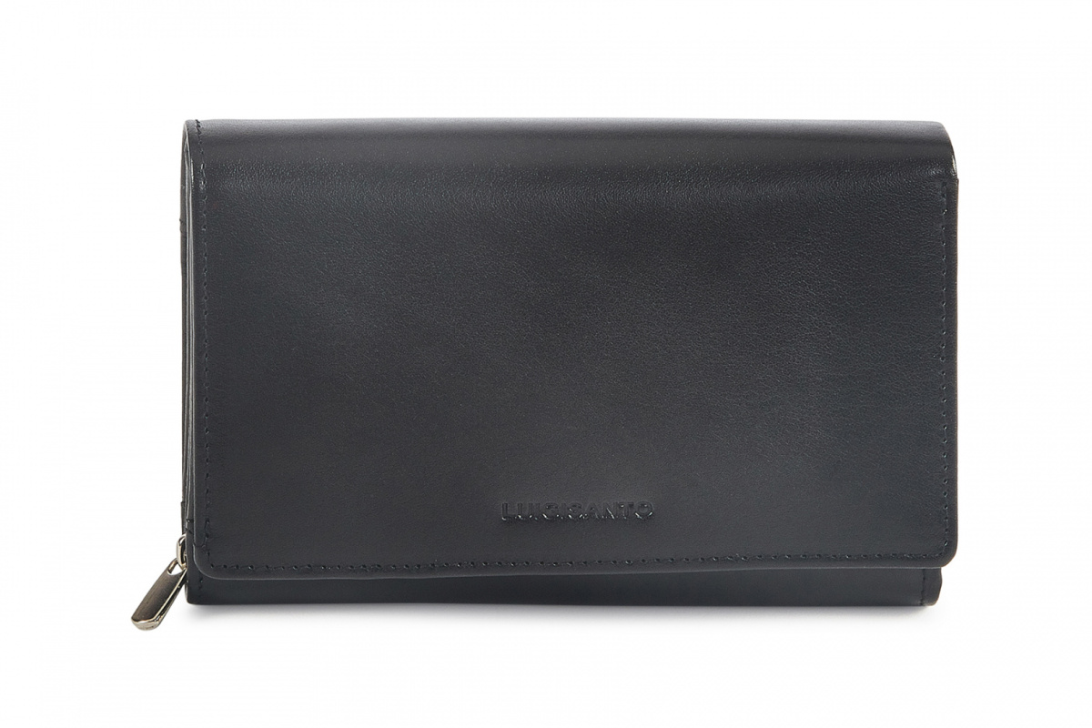Portfel Damski LUIGISANTO LU LW02 Black Portfel Damski LUIGISANTO LU LW02 Black