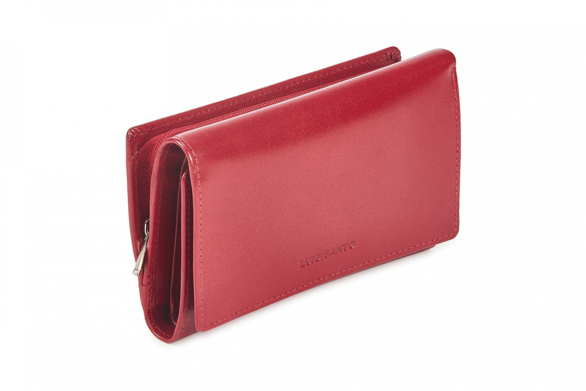 Portfel Damski LUIGISANTO LU LW06 Red Portfel Damski LUIGISANTO LU LW06 Red