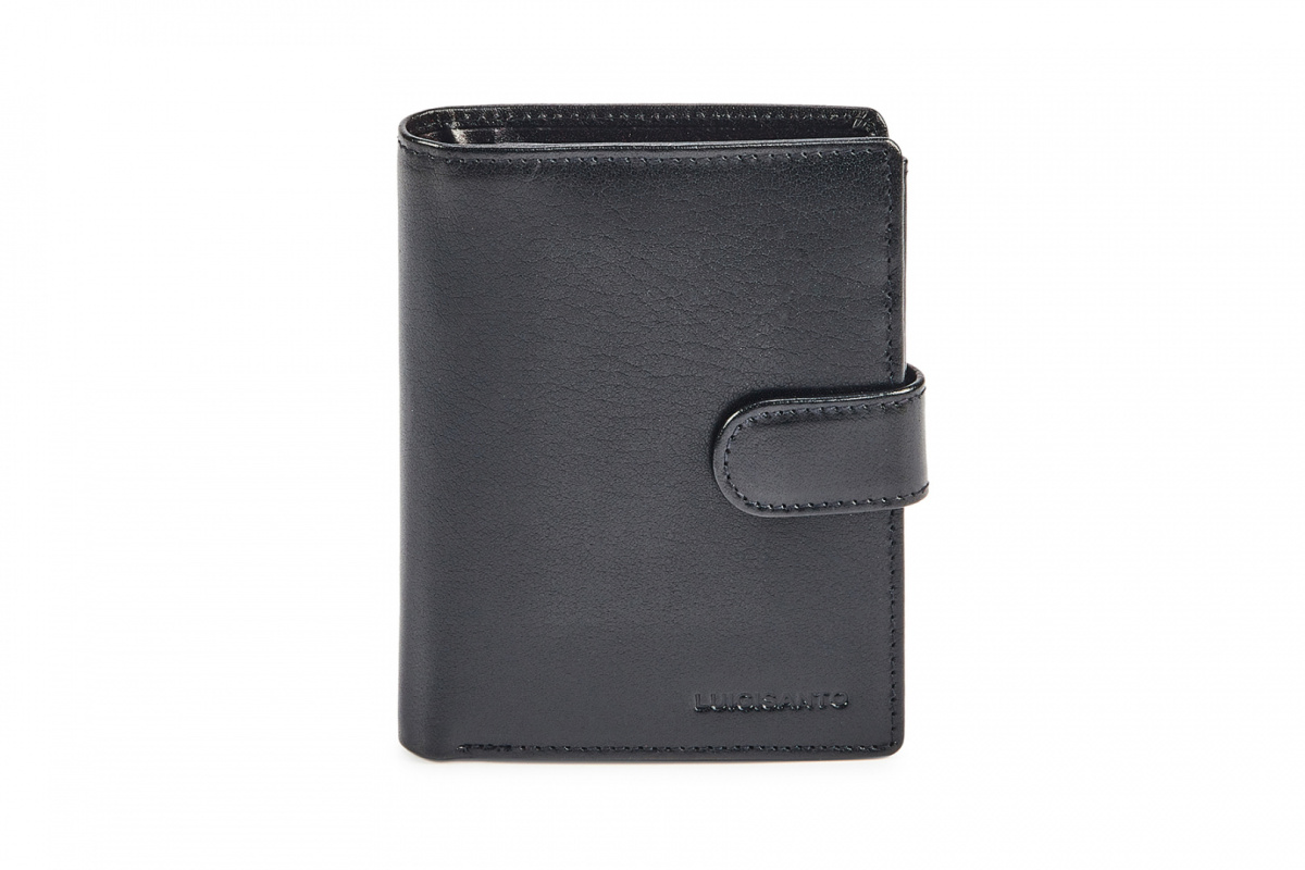 Portfel Męski LUIGISANTO LU MW02 Black Portfel Męski LUIGISANTO LU MW02 Black