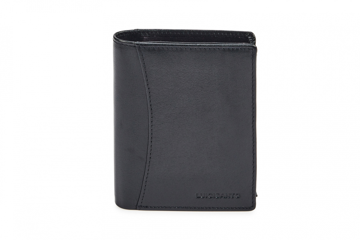 Portfel Męski LUIGISANTO LU MW10 Black Portfel Męski LUIGISANTO LU MW10 Black