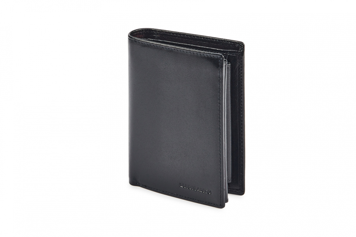 Portfel Męski LUIGISANTO LU MW07 Black Portfel Męski LUIGISANTO LU MW07 Black