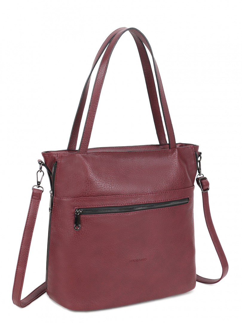 Torebka Damska LUIGISANTO T66881 Red Torebka Damska LUIGISANTO T66881 Red