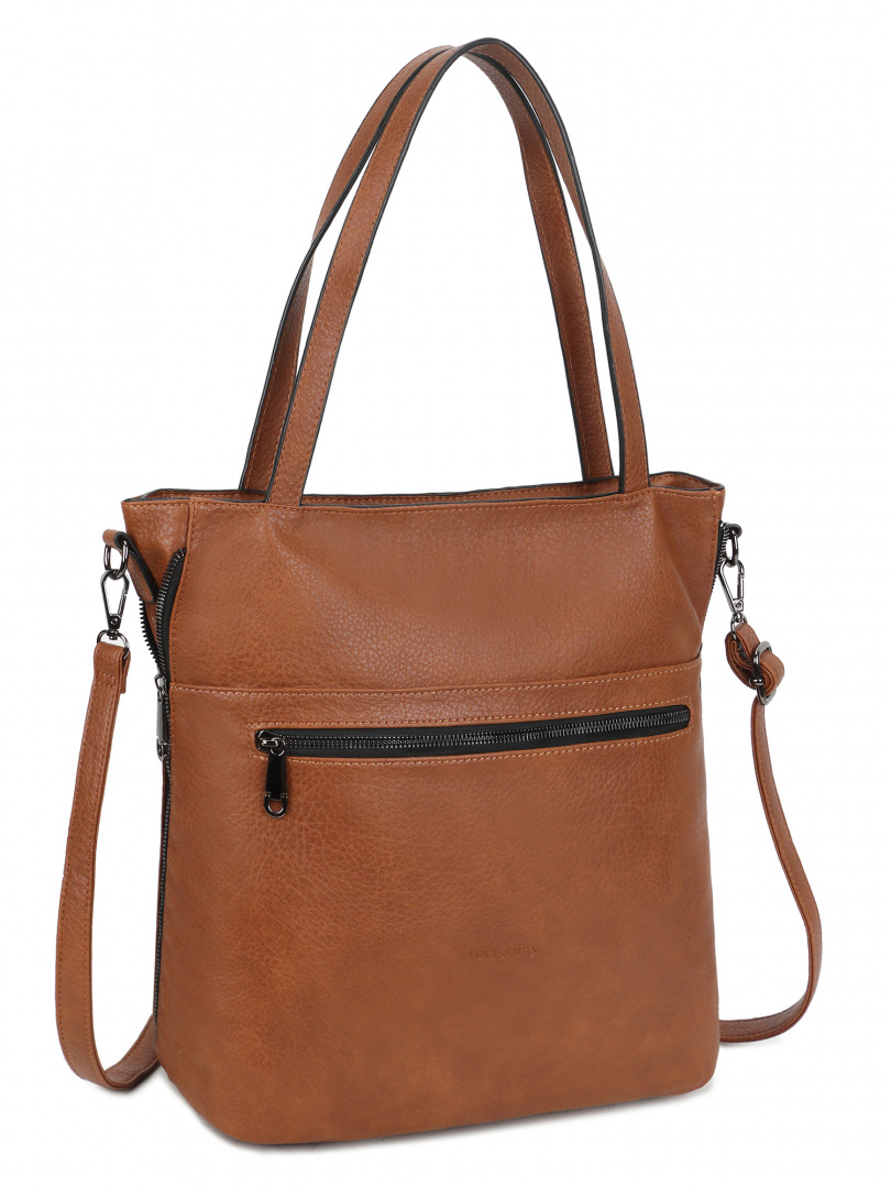 Torebka Damska LUIGISANTO T66881 Brown Torebka Damska LUIGISANTO T66881 Brown