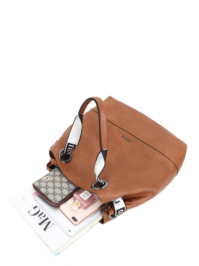 Torebka Damska LUIGISANTO T66922-1 Brown Torebka Damska LUIGISANTO T66922-1 Brown