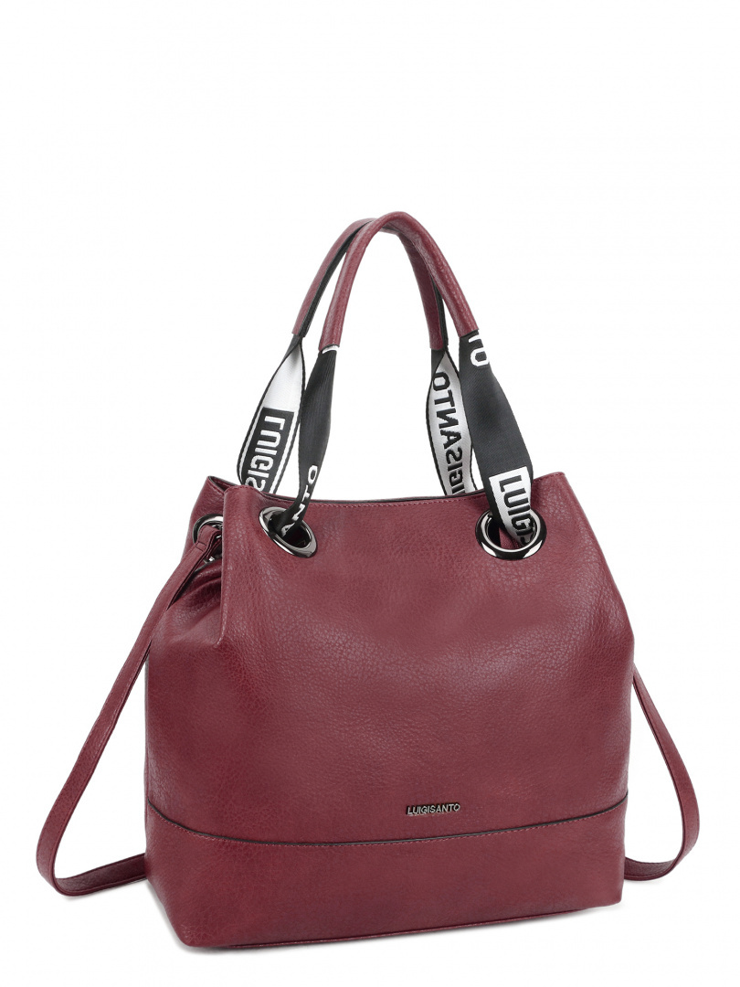 Torebka Damska LUIGISANTO T66922-1 Red Torebka Damska LUIGISANTO T66922-1 Red