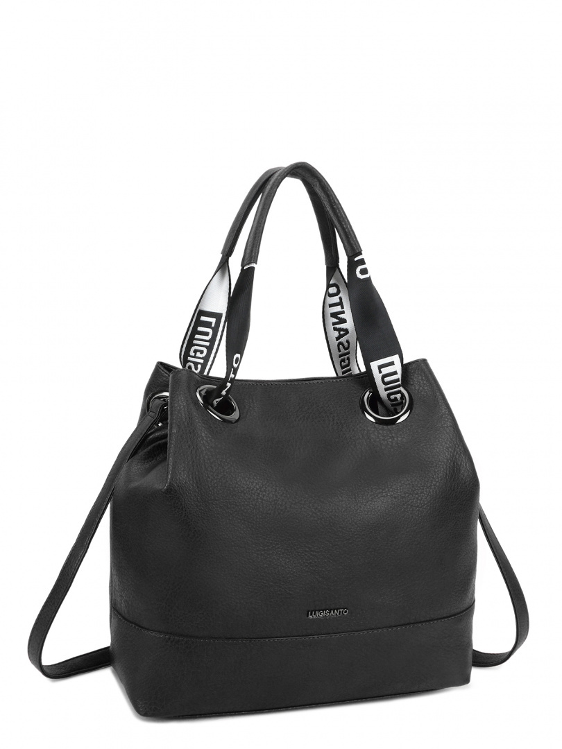 Torebka Damska LUIGISANTO T66922-1 Black Torebka Damska LUIGISANTO T66922-1 Black