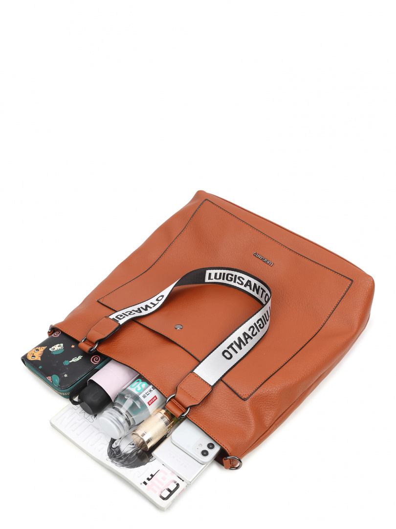 Torebka Damska LUIGISANTO Z9112 Brown Torebka Damska LUIGISANTO Z9112 Brown