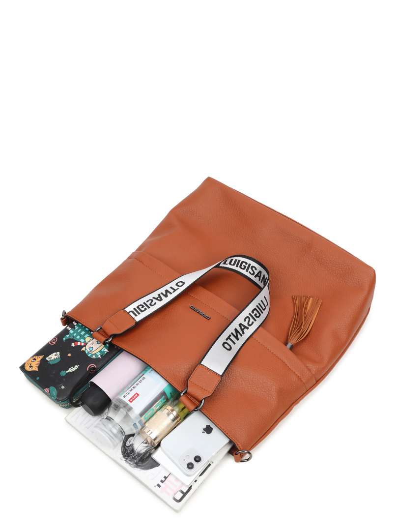 Torebka Damska LUIGISANTO Z9113 Brown Torebka Damska LUIGISANTO Z9113 Brown